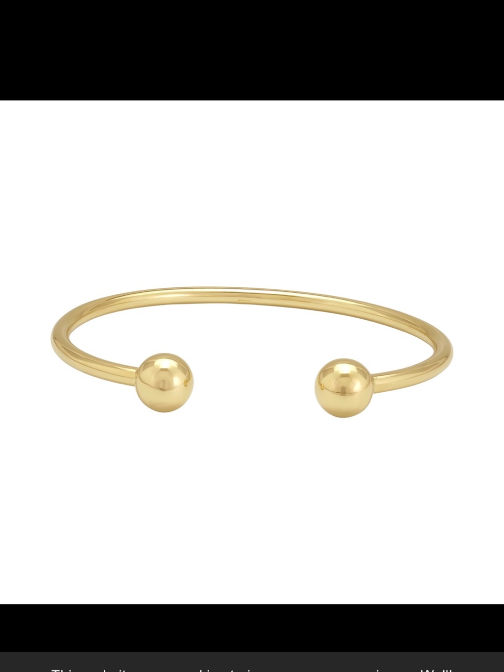 Spheres Cuff Bracelet